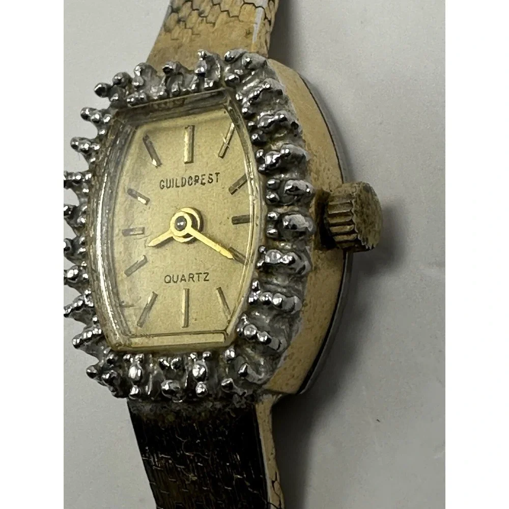 Guildcrest Ladies Watch New Battery‎ 15MM 6.5
